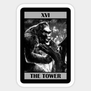 The Tower Tarot Sticker